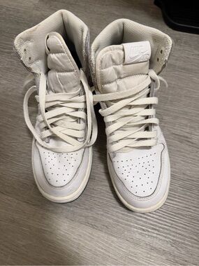 Nike White High-Top Sneakers